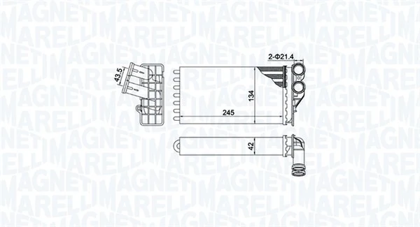Heat Exchanger, interior heating